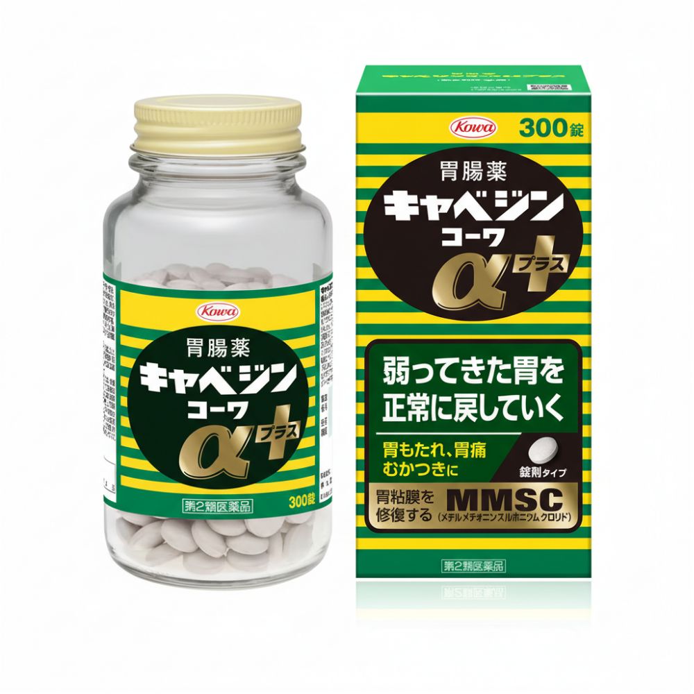카베진 코와 알파 플러스 300정